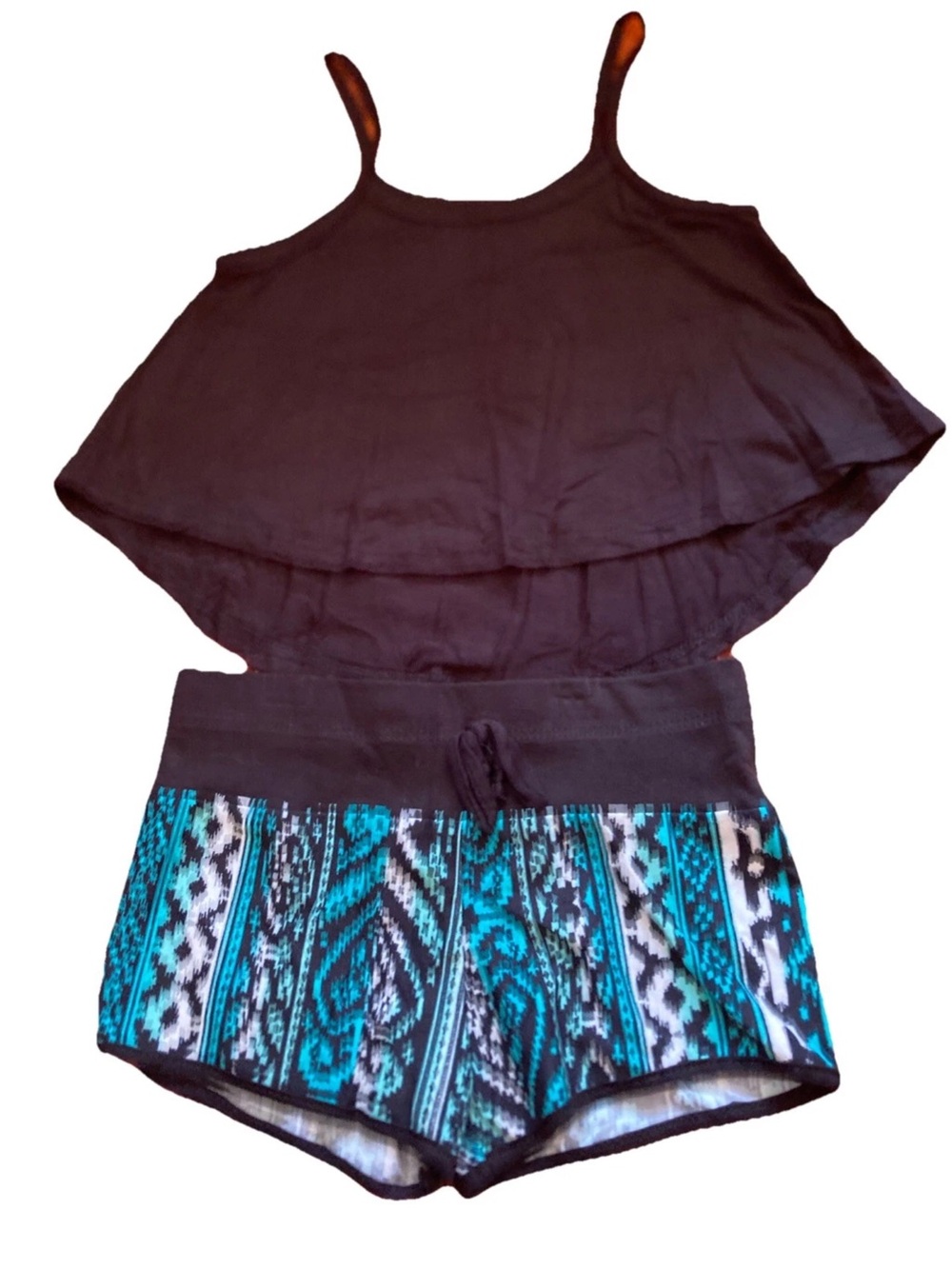 JW Girl Elastic Shorts And Unknown Brand Hi-Lo Tank Toddler Size *See Descript*
